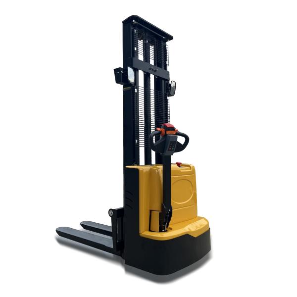 Battery Operated Fully Electric Pallet Stacker With 0.75 Ton Capacity