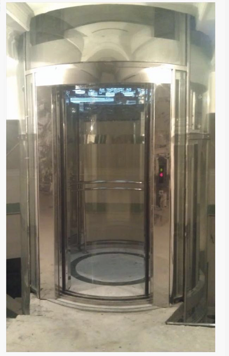 Stainless Steel Panoramic Elevator Apartment Sightseeing Elevator For Passenger