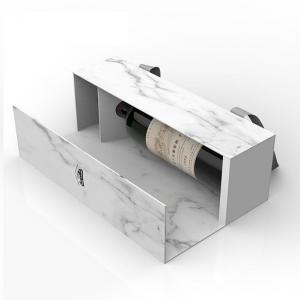 China Glossy Lamination Printing Packaging Box Portable Champagne Gift Box on sale