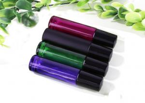 China Colorful Empty Rollerball Perfume Bottles 3ml 5ml 8ml 10ml 15ml With Lid on sale