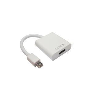China 6inch black color macbook adapter,mini dp to HDMI adapter on sale