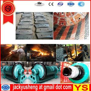 China Cement Mill Spare Parts, Cement Mill Lining Plate, Cement Mill Output Liner Plate factory