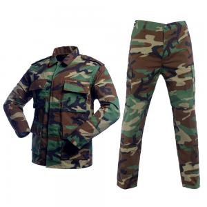 China BDU Uniform Tactical Army Uniform Military Camouflage Uniform factory