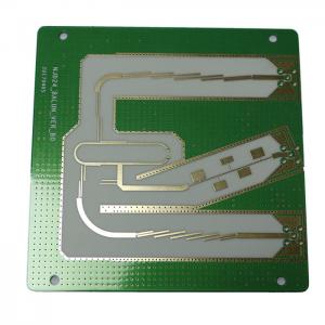China Ground Surveillance Radar Rogers4350B High Frequency PCB 0.79MM Thickness factory