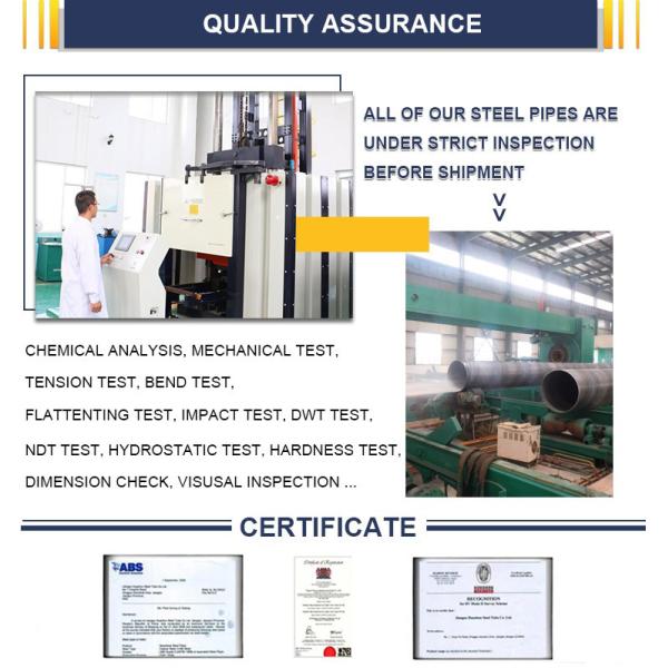 3PE Coating ERW Welded Steel Pipe , GR A Circular Ss Erw Pipe