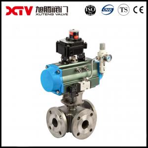 China Estimated Delivery Time Stainless Steel ANSI T Type Square Three-Way Ball Valve 150LB factory
