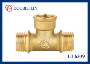 China Female X Male X Male 3/4 Brass Threaded Tee factory