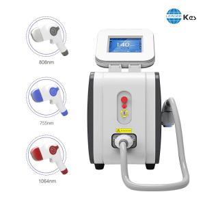 China Ice Diode Hair Permanent Removal Machine 755 808 factory