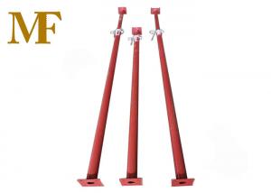 China Red Powder Coated 1.8-5m Shore Props Construction Adjustable Jack Post factory