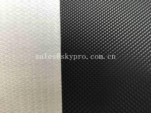 China 1.6mm Black Diamond Textured Light PVC Conveyor Belting Strong Load Capacity on sale