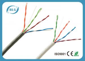 Indoor Cat5e Lan Cable PVC LSZH Jacket For 1000 Base - T Gigabit Ethernet