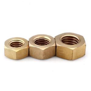 China China Fastener Factory Copper Products Copper Nuts Brass Hardware Standard Parts factory