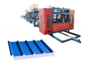 China Weight 16.3T Rockwool Sandwich Panel Machine , EPS Sandwich Panel Production Line factory