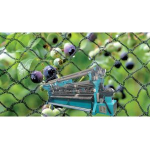 China 6100*1700*2400 HDPE Plastic Net Machine E6 Gauge 500-550rpm Speed on sale