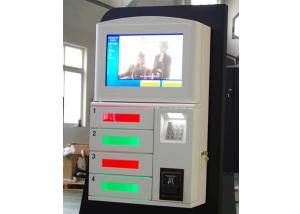 China Magstripe Card / IC Card / Member Card Accepted Cell Phone Charging Station with 19 Inch Touch Screen factory