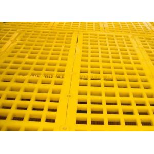 China Quarry Crusher 65% Sieving Media Ripple PU Screen Mesh factory