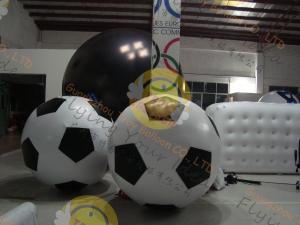 China Digital Printing Inflatable Sport Balloons , Large Colorful PVC Balls factory