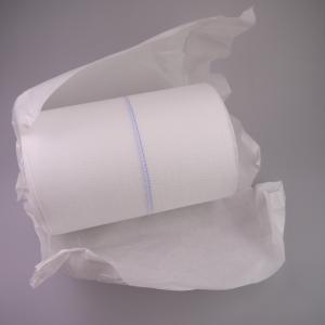 China CE Certified Absorbent Cotton Surgical Gauze Roll Bleach White factory
