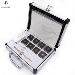 China Biomaser 3D Microblading Eyebrow Pigment Permanent Makeup Kit With Manual Tattoo Machine factory