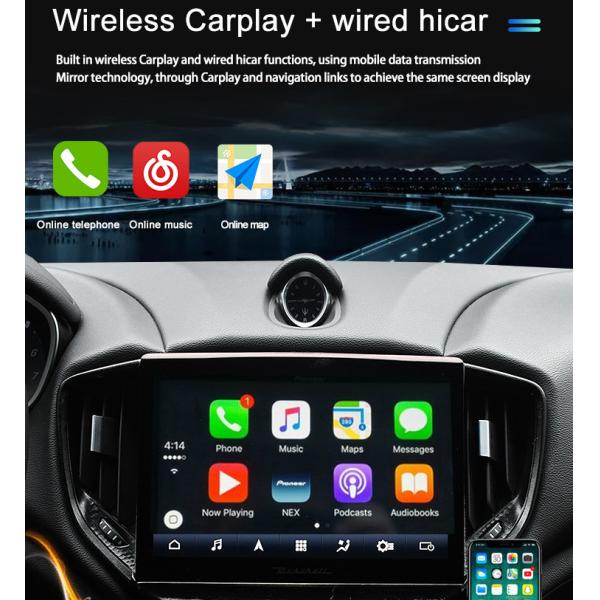 2013-2016 Maserati Quattroporte Android Radio GPS Navigation Carplay 10.26"