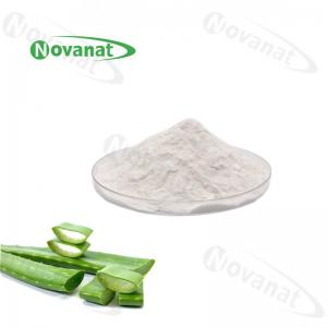 China Aloe Vera Gel Freeze Dried Powder 200/1 100/1 50/1 Herbal Extract Powder Beautifying Whitening Skin factory
