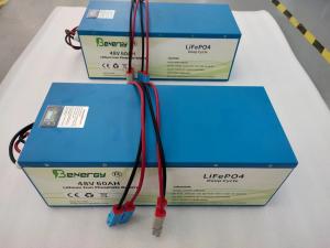 China 60Ah Rechargeable EV Batteries 48 Volt Lifepo4 Battery Pack factory