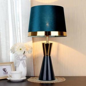 China Lightweight Household Table Lamps Postmodern Ceramic Stone Decorative Bedside Lamp factory