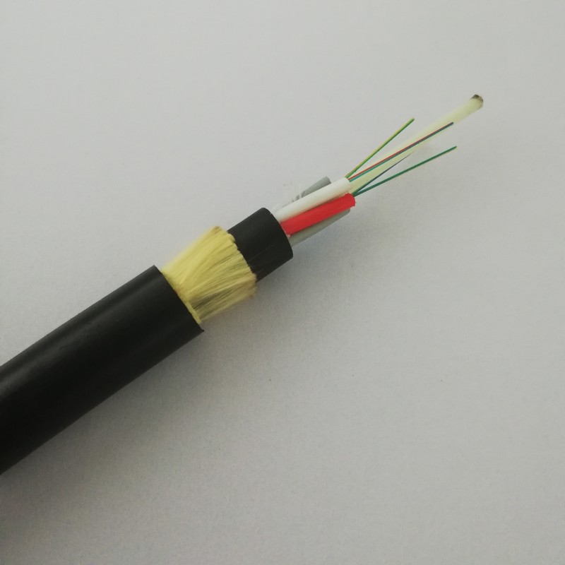 Span 300mm 2-144core ADSS Optical Fiber Cable