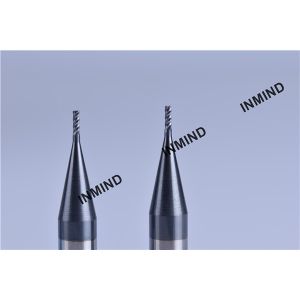 Buy cheap AlTiN Coating 1.5mm to 6mm hard milling end mills , 4 Flute end mill bits high from wholesalers
