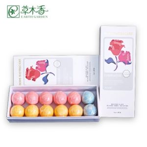 Buy cheap Rose Essential Foot Bath Ball 30g×12PCS Moisturizing Bath Bomb Foot Soak from wholesalers