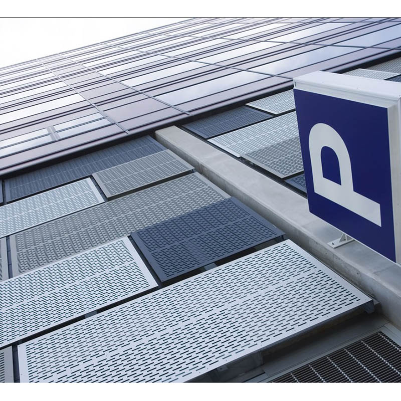 Customized Hole Shape Perforated Metal Sheet With Durable Surface For Industry Use
