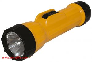 China Bright Star Heavy Duty Industrial LED Flashlight Head Lamp Cap Lamp Plastic Flashlight factory