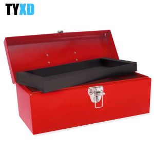 China Barn Style Metal Tool Box Portable Heavy - Gauge Sheet Steel Made on sale