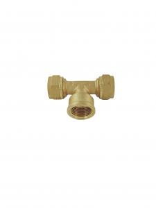 China Female Thread Brass Compression Fittings DIN EN 10226-1 No leak factory
