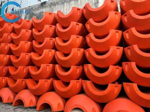 China LDPE Plastic HDPE Pipe Floater Dredge Pool Polyethylene Foam Float on sale