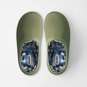China Camo Pattern EVA Winter Indoor Slippers For Cold Weather factory