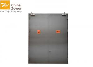 China 55 mm Thick Steel Insulated Fire Rated Door For Electrical Room，color choice available factory