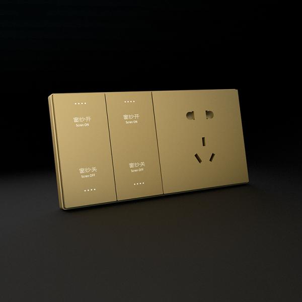 AC220V Modern Smart Light Switches Zigbee Smart Switch For Smart Bulbs