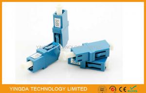 China Metal Fixed LC PC 3dB Singlemode Fiber Optic Attenuator Light Weight on sale
