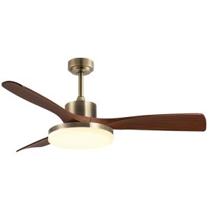 Buy cheap Wholesale Modern 42/52 Inches Ceiling Fan Light 3 Blades DC Motor Remote Control from wholesalers