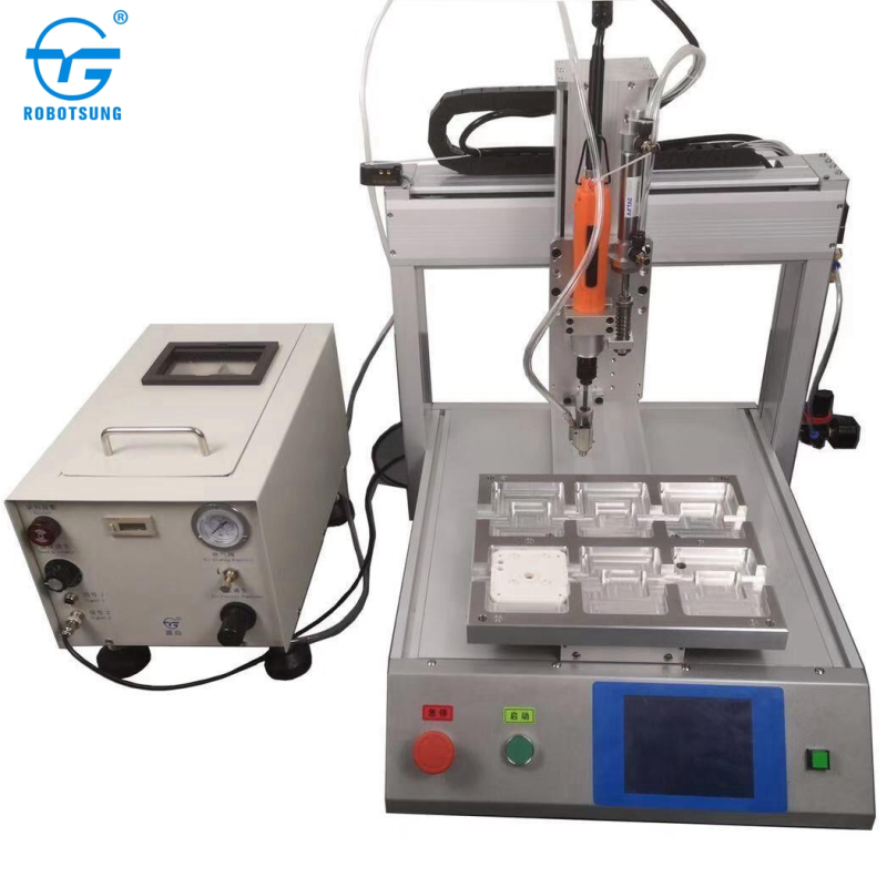 Automatic Vacuum Suction Locking Screws Machine Fasten Screw CNC Screwdriver Machine with Feeder for Non Head Screw