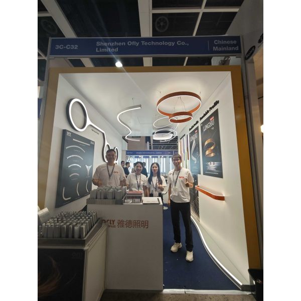 YD-2425bendable by hand LED profiles flexible LED profiles