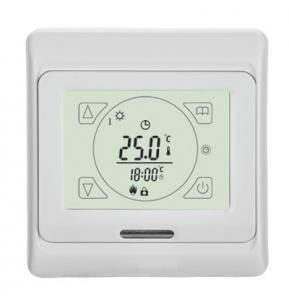 China Weekly Circulation Digital Programming Thermostat with LCD Touch Screen on sale