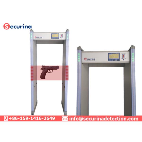 45 Zones Walk Through Door Frame Metal Detector DFMD For Entrance Inspection