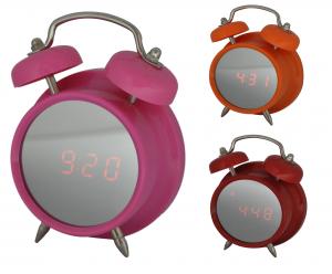 China LED Mirror Alarm Clock factory