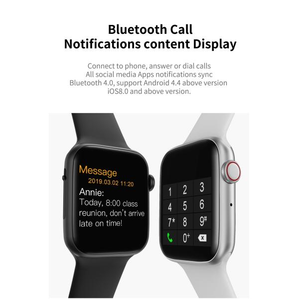 smart watches new arrivals 2019 BT call wrist watch W34 Heart Rate Monitor smart bracelet for huawei xiaomi men