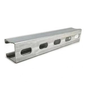Buy cheap 14 Holes 10 Feet Length Solid Strut Channel with 200 Lbs Weight Capacity for from wholesalers
