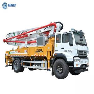 China XCMG 4x2 37m HB37V 5 Section Productivity 120m3/H Concrete Pump Truck factory