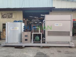 China 20 Tons Freshwater Flake Ice Machine for Fish, Save Power Refirgerator Equipment for Ice Plant on sale