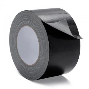 China Gaffer Duck Fabric Tape Black No Residue Duct Tape factory